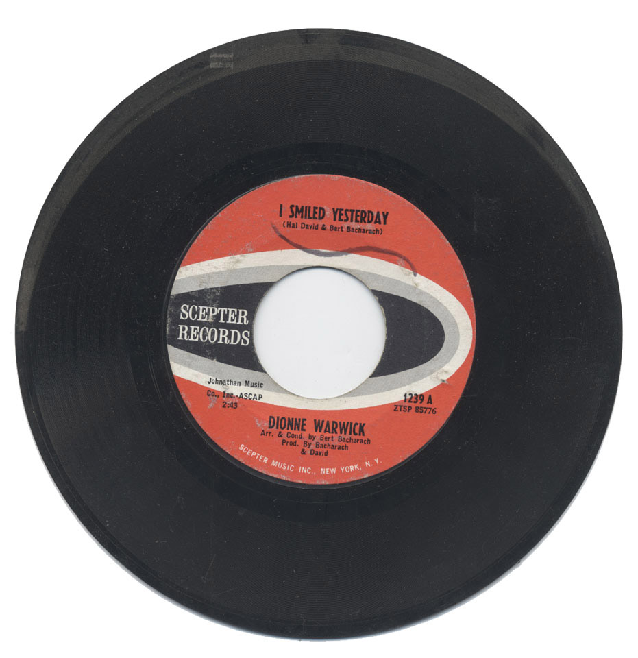 Dionne Warwick I Smiled Yesterday Dont Make Me Over Dionne Warwick I Smiled Yesterday Dont Make Me Over