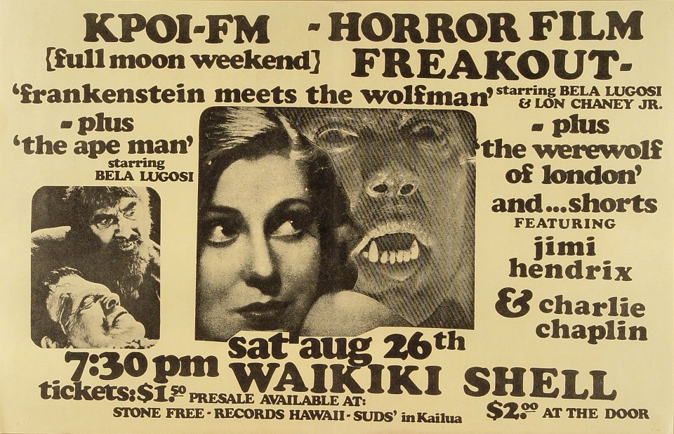Horror Film Freakout Poster Wai...