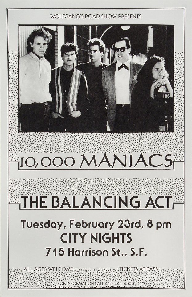 10000 maniacs unplugged location and date