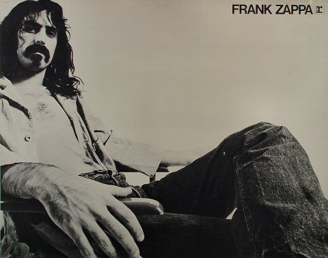 Frank Zappa Poster : 21 1/4" x 27". 