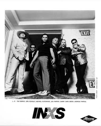 inxs official merchandise