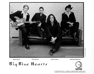 big blue hearts