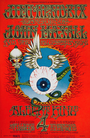 Jimi Hendrix Experience Poster