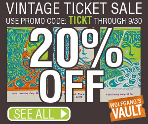 Vintage Ticket Sale