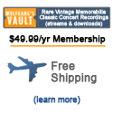 Wolfgang's Vault - WVIP Benefits