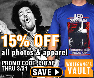 15% off Photos and Apparel