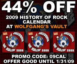 New Year Rock Calendar - 44% off - Coupon Exp. 1-31-09