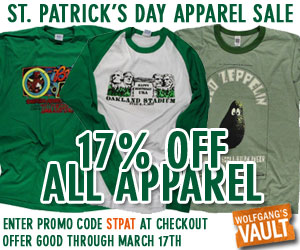 Wolfgang's Vault - St. Pat's Sale