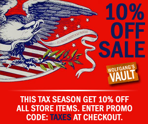 Wolfgang's Vault - Taxes Sale