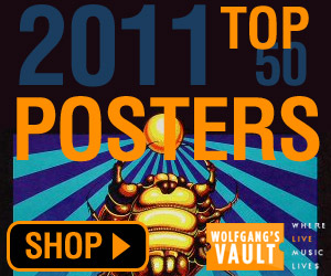 Wolfgang's Vault - Top 50 Posters of 2011