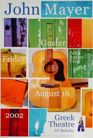 john mayer poster