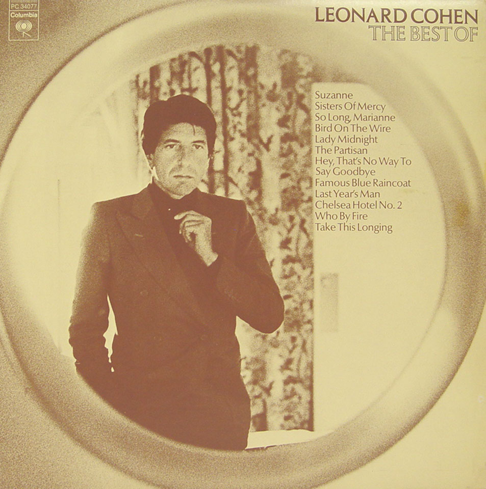 leonard cohen vinyl 12" (used)