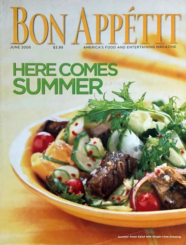 Bon Appetit June 2005 At Wolfgang S