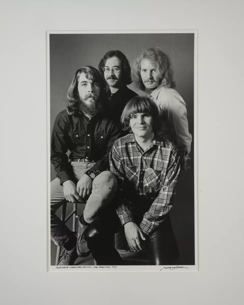 Creedence Clearwater Revival Vintage Concert Photo Fine Art Print From