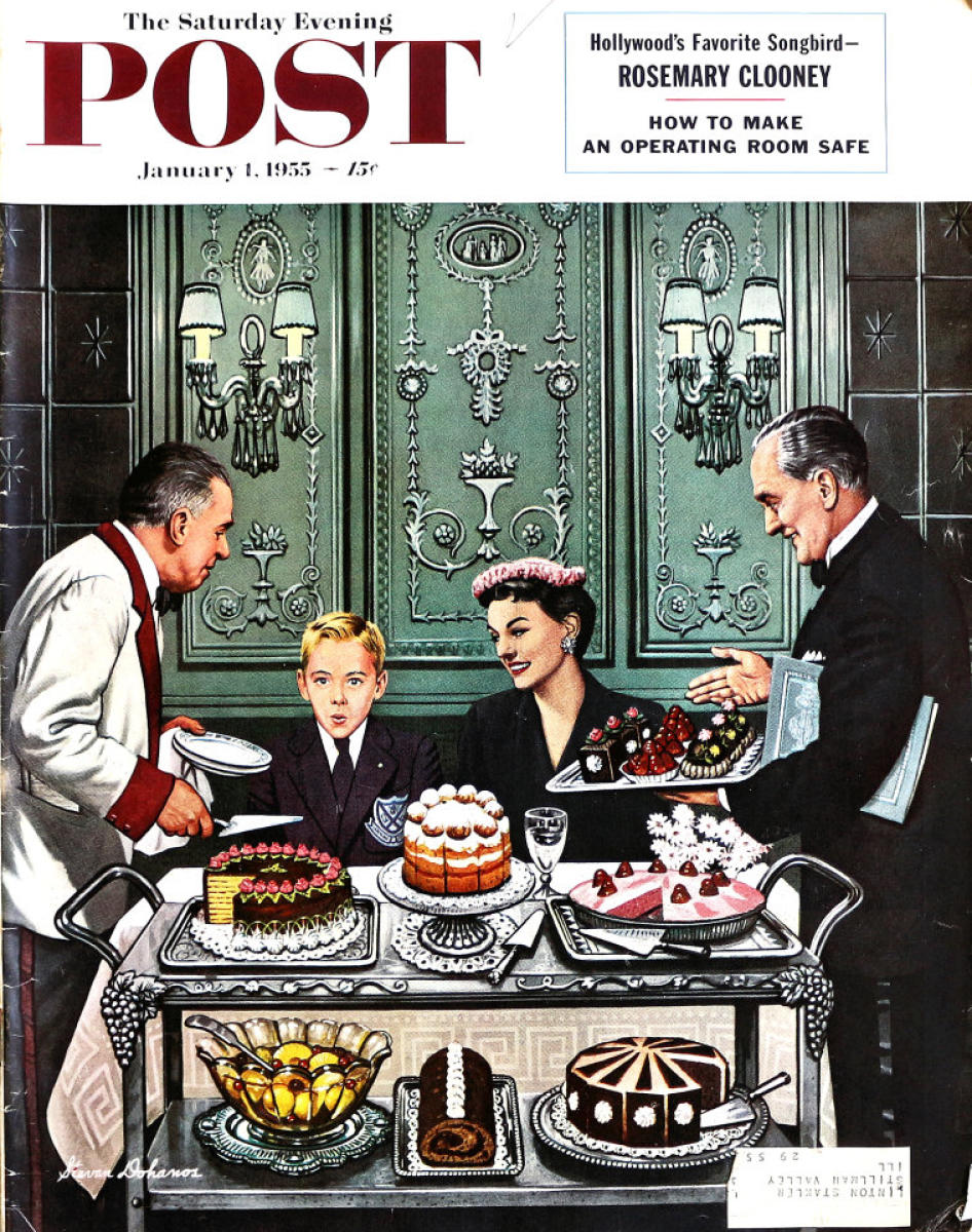 The Saturday Evening Post January 1955 At Wolfgang S