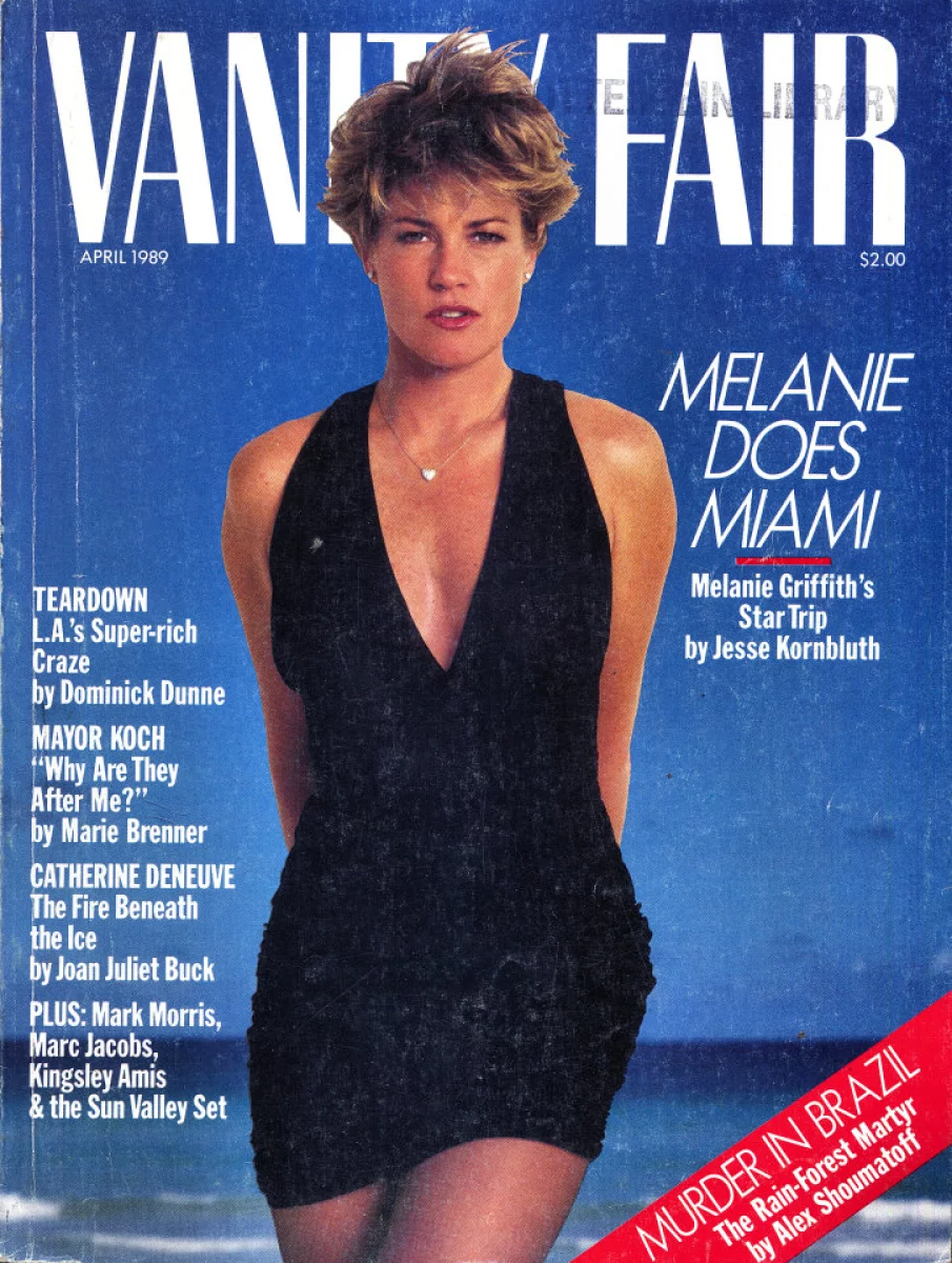 Vanity Fair April 1989 At Wolfgang S