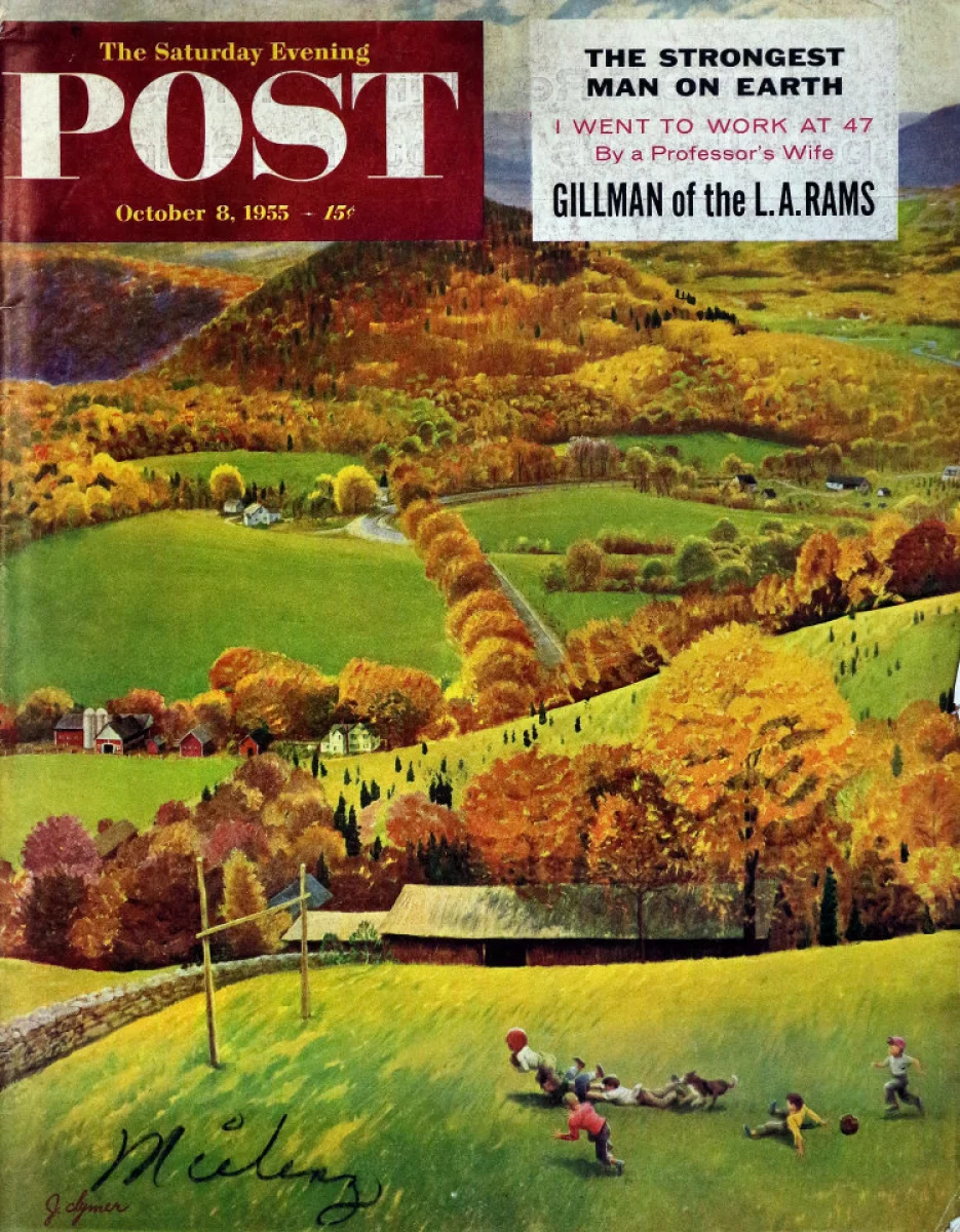 The Saturday Evening Post October 8 1955 At Wolfgang S