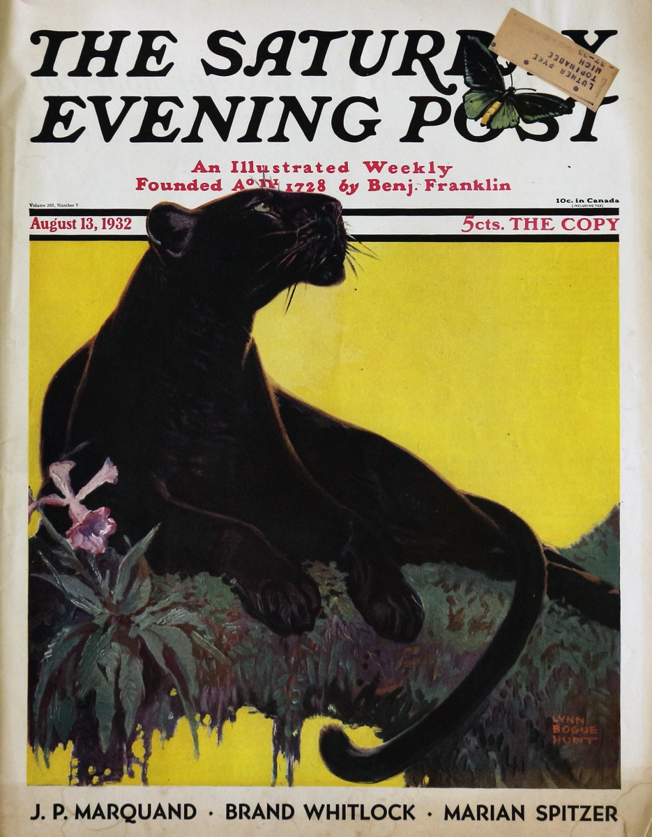 The Saturday Evening Post August 13 1932 At Wolfgang S