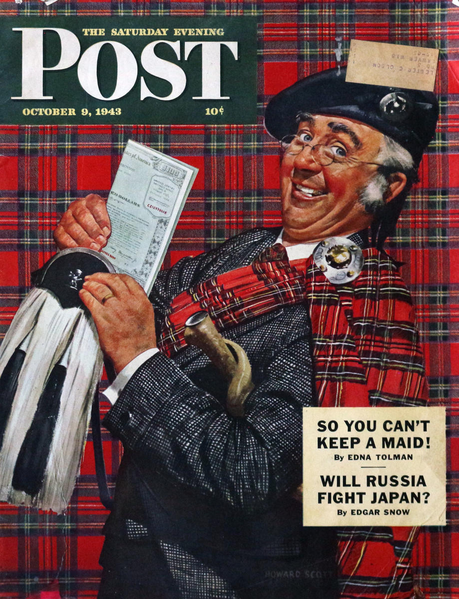 The Saturday Evening Post October 9 1943 At Wolfgang S