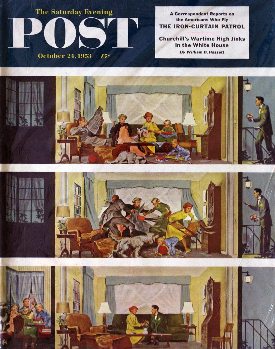 The Saturday Evening Post October 24 1953 At Wolfgang S