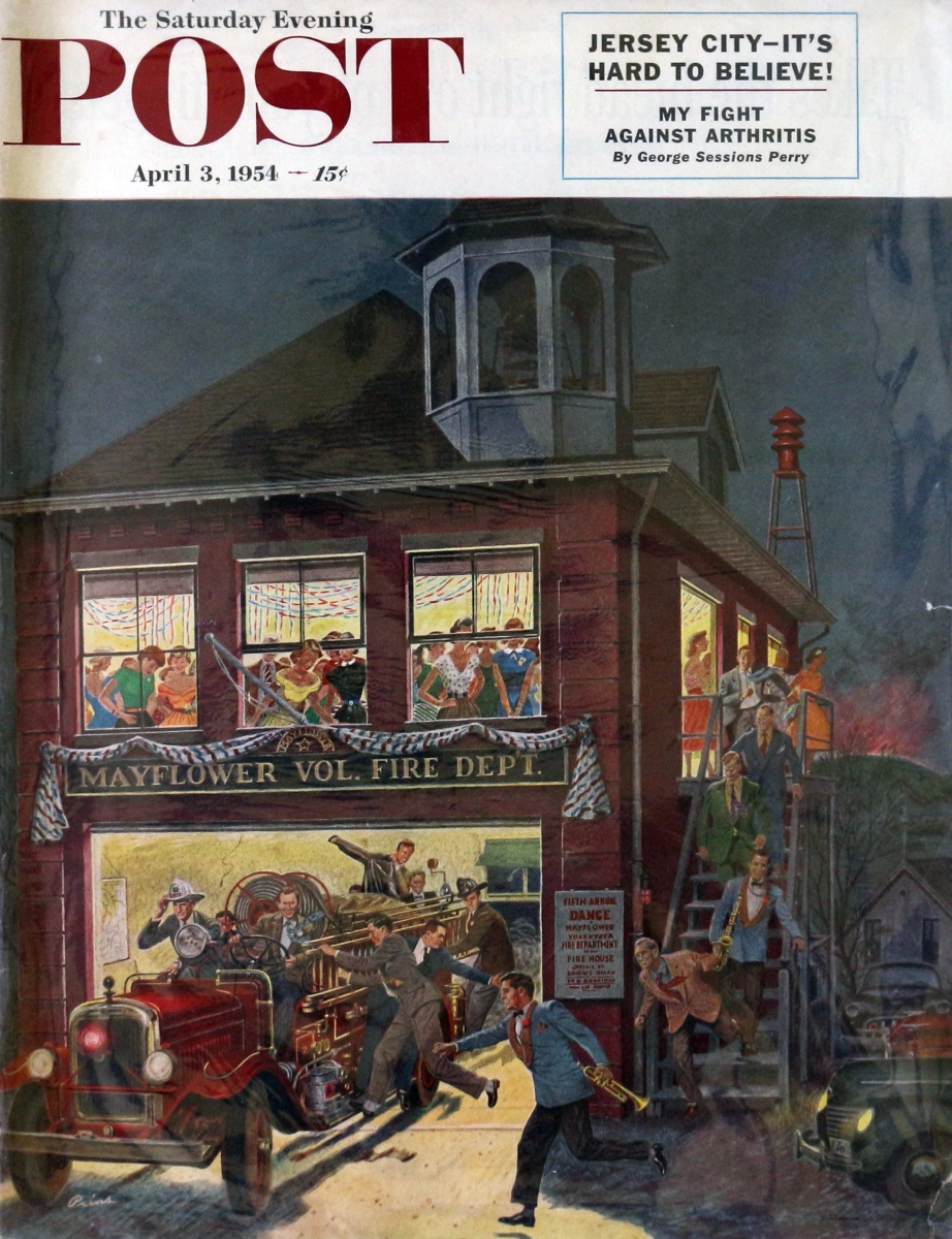 The Saturday Evening Post April 3 1954 At Wolfgang S