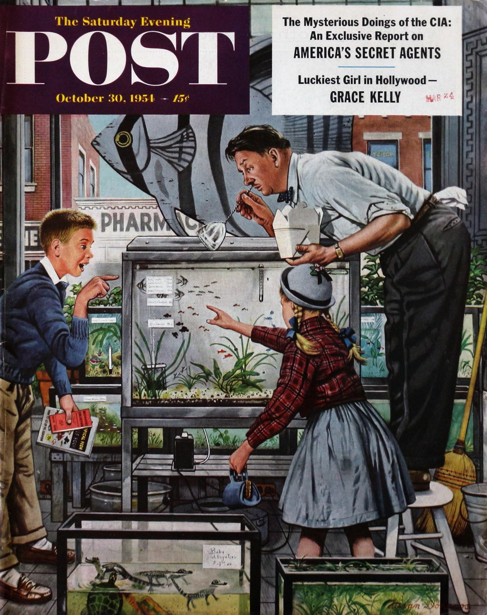 The Saturday Evening Post October 30 1954 At Wolfgang S