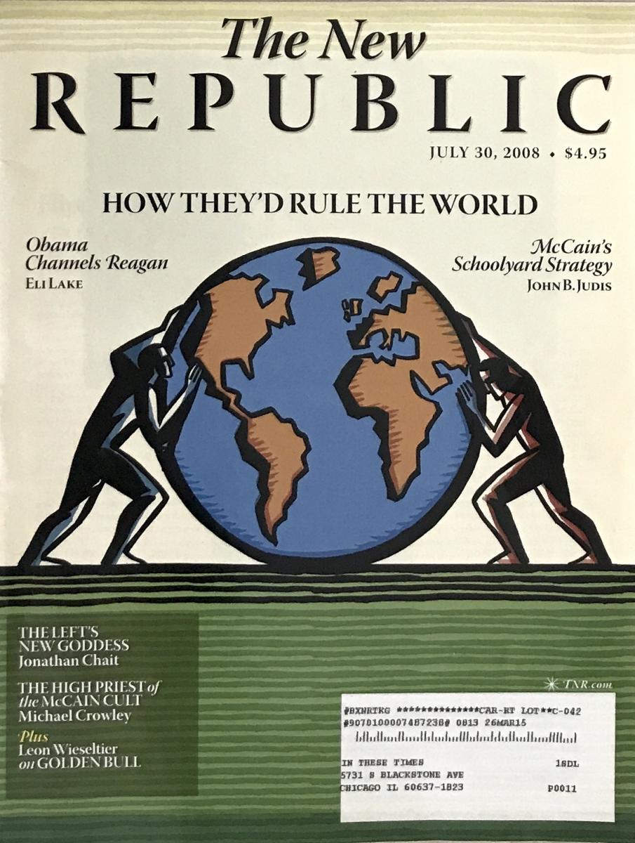 The New Republic July At Wolfgang S