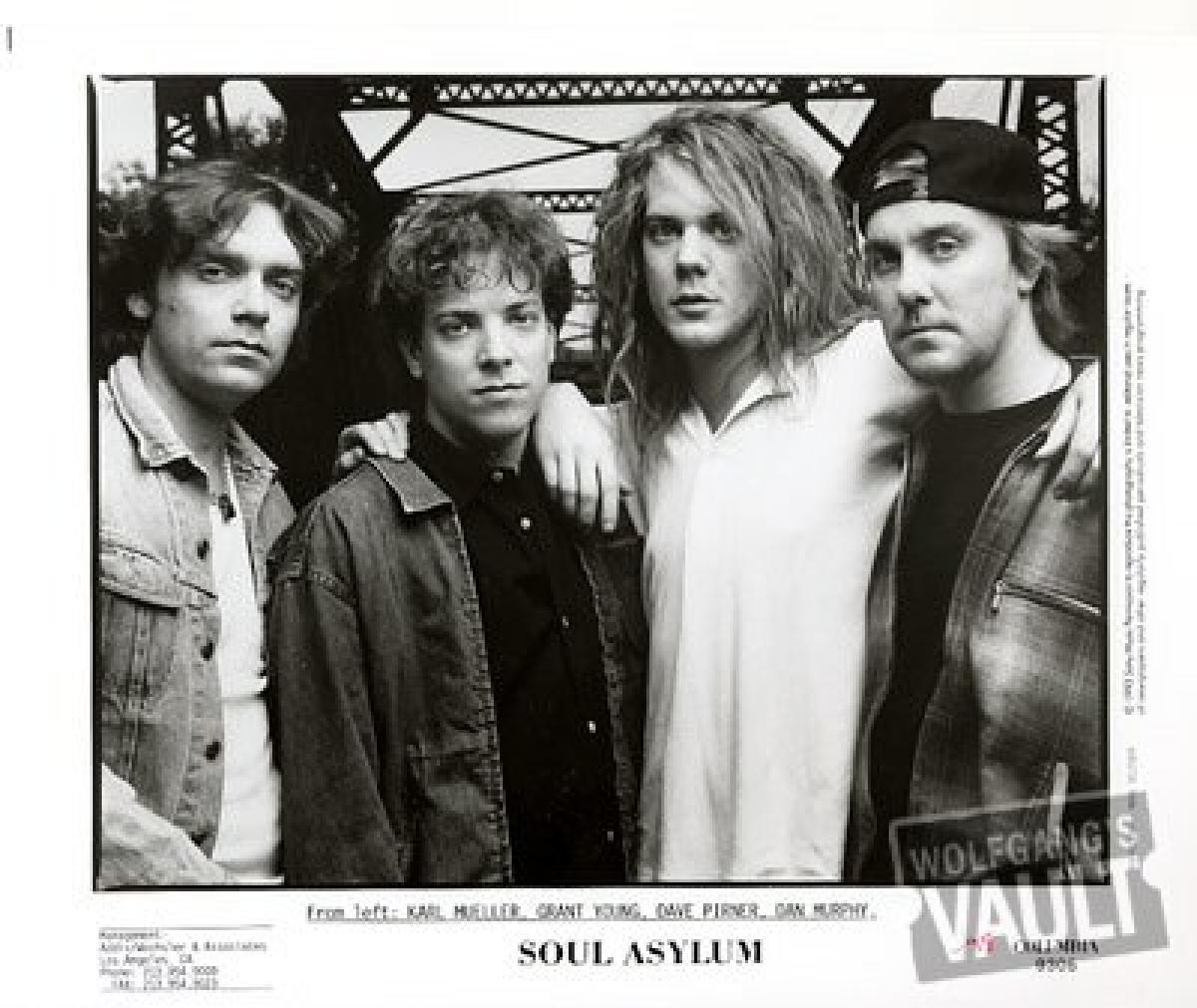 Soul Asylum Vintage Concert Photo Promo Print At Wolfgang S