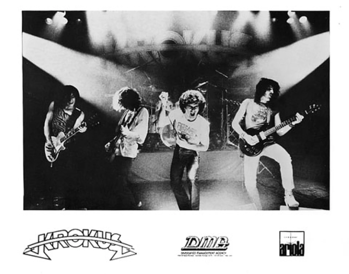 Krokus Vintage Concert Photo Promo Print At Wolfgang S