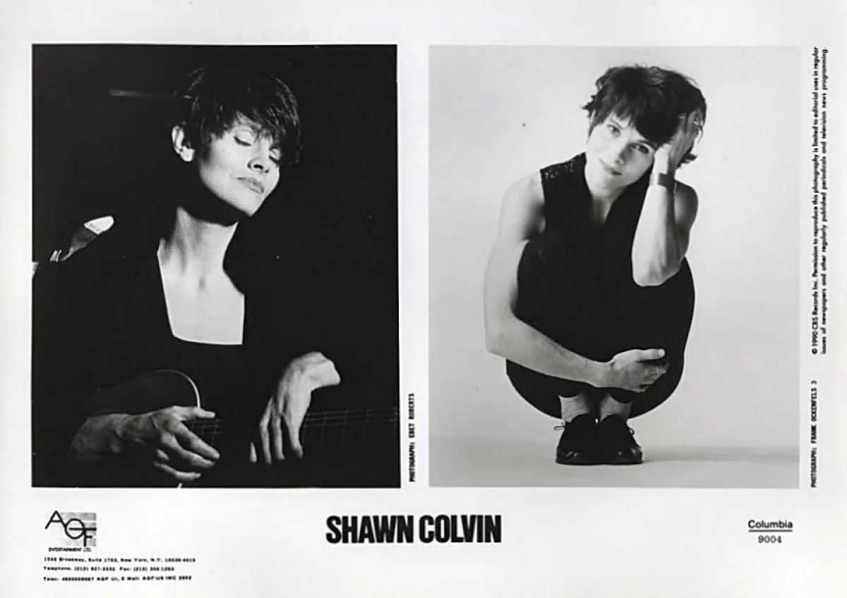 Shawn Colvin Vintage Concert Photo Promo Print At Wolfgang S