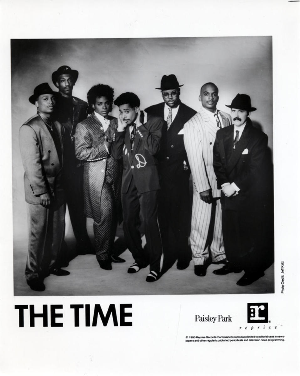 The Time Vintage Concert Photo Promo Print 1990 At Wolfgang S