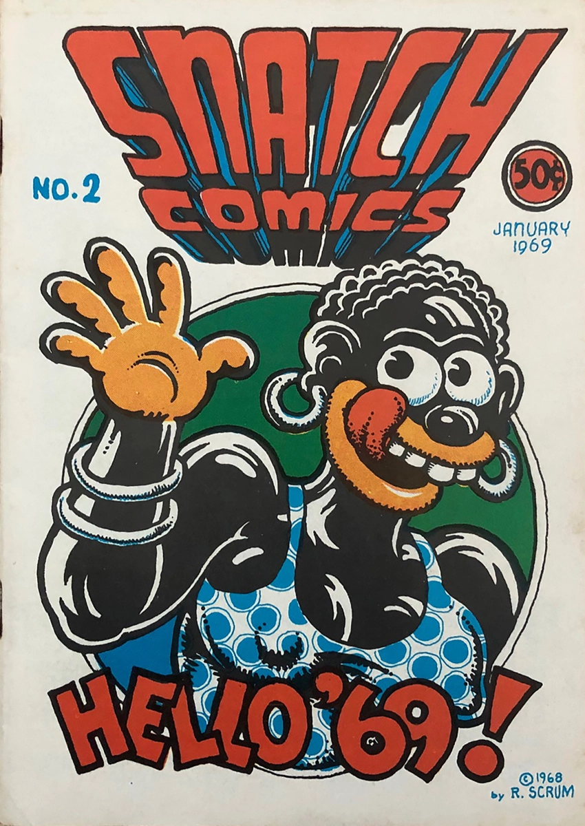 Apex Novelties Snatch Comics 2 Vintage Comic 1969 At Wolfgang S