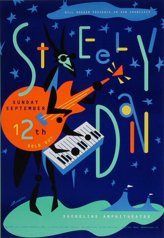 Steely Dan Poster