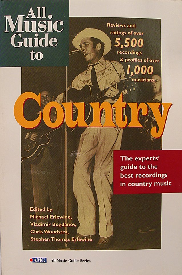 All Music Guide To Country Book By Michael Erlewine 1997