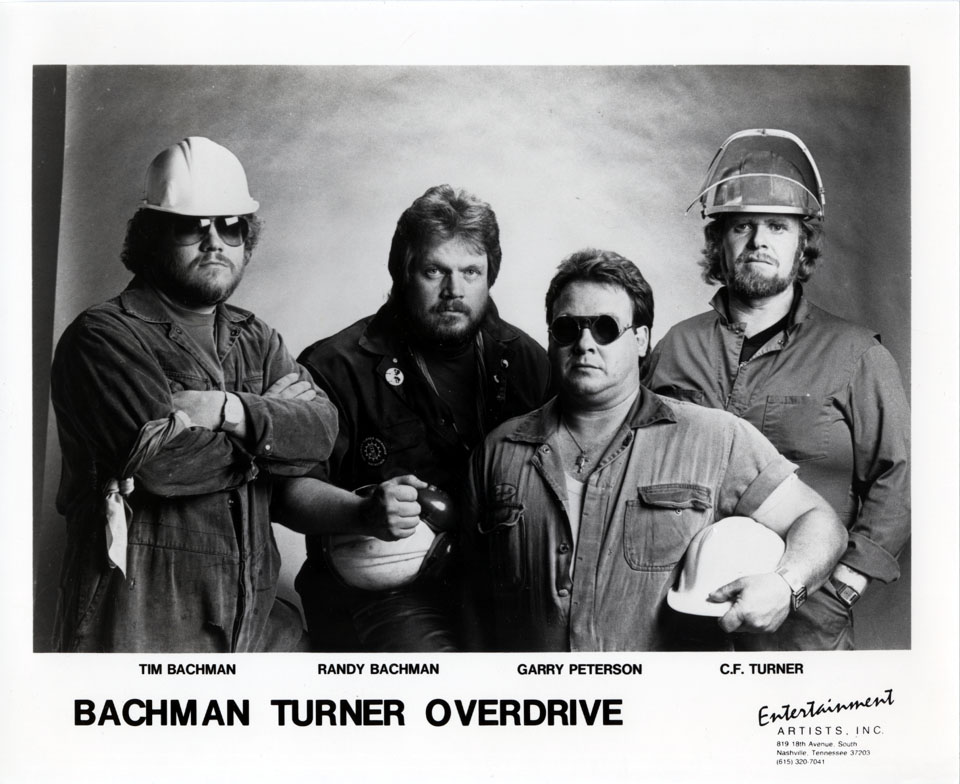 Bachman-Turner Overdrive Promo Print At Wolfgang's