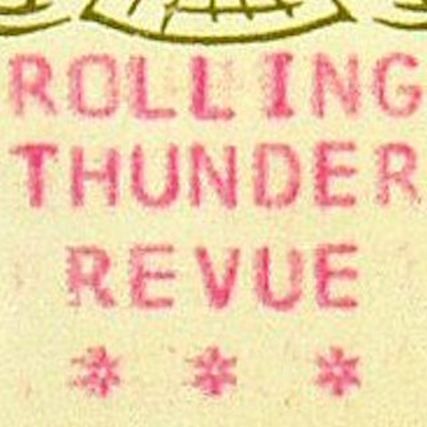 The Rolling Thunder Revue live at Palace Theater Waterbury, Nov 11