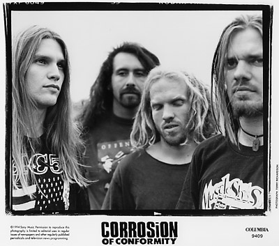 Corrosion of Conformity Promo Print, 1994 at Wolfgang's