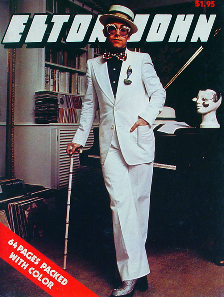 Elton John Book at Wolfgang's