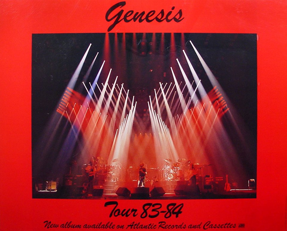 Genesis Vintage Concert Poster at Wolfgang's