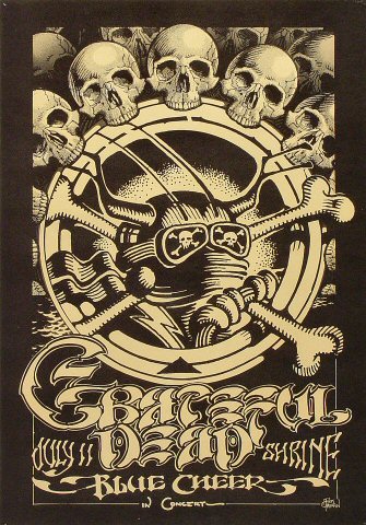 19 Fillmore West Grateful Dead Poster Postcards + 1 JA  