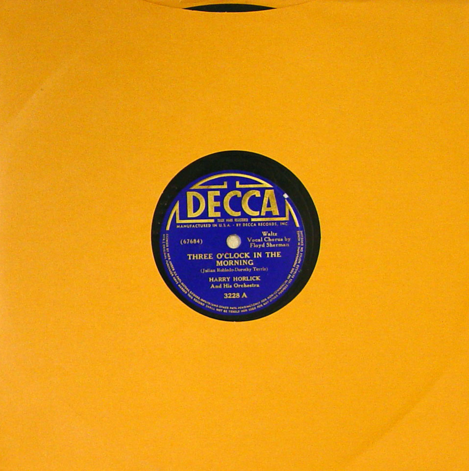 Harry Horlick And His Orchestra Harry Horlick Et Son Orchestre Valse De L'Empereur / Histoires De La Forêt Viennoise Harry Horlick And His Orchestra Harry Horlick Et Son Orchestre Valse De L'Empereur / Histoires De La Forêt Viennoise