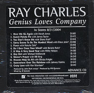 Ray Charles Genius Loves Company Tracklist