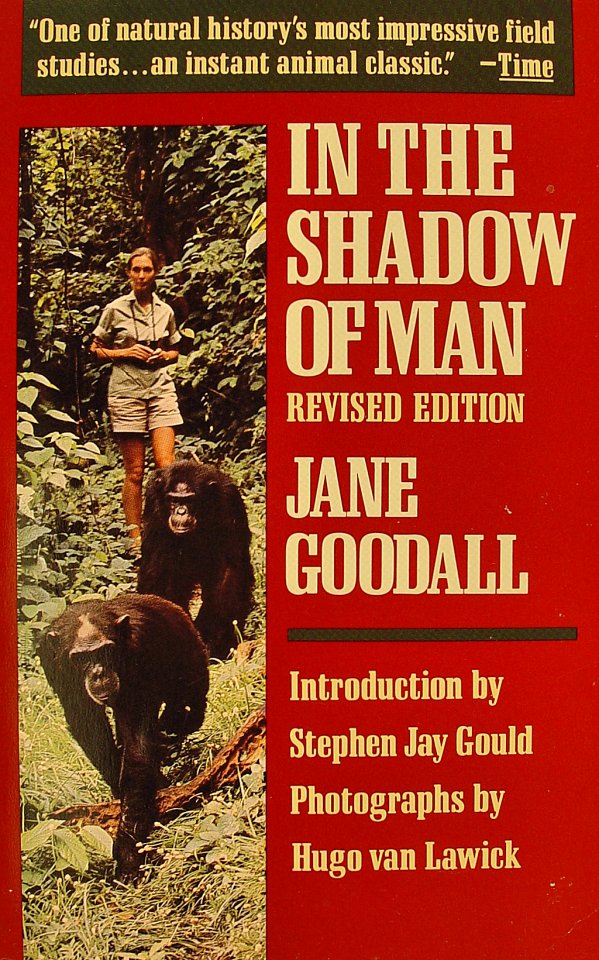 In The Shadow Of Man Book By Jane Goodall 1971 At Wolfgang S