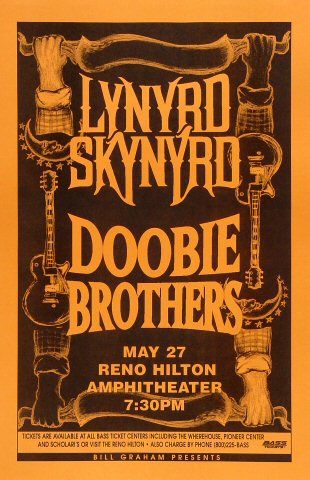 Seattle and Portland Joe Strummer 1999 Vintage Concert Poster 