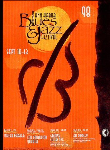 Ann Arbor Blues and Jazz Festival Poster