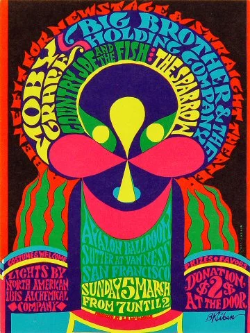 Moby Grape Postcard
