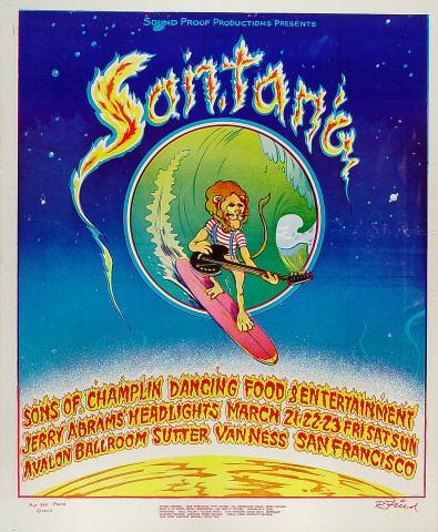 Santana Poster