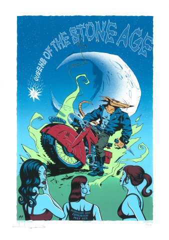 Queens of the Stone Age Silkscreen