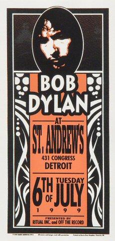 Bob Dylan Handbill