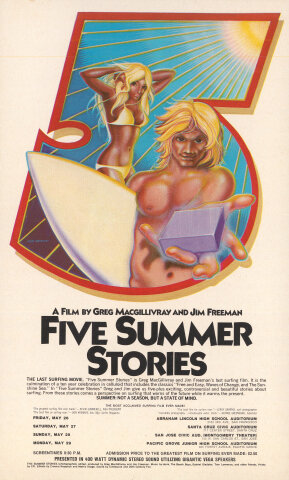 Five Summer Stories Handbill